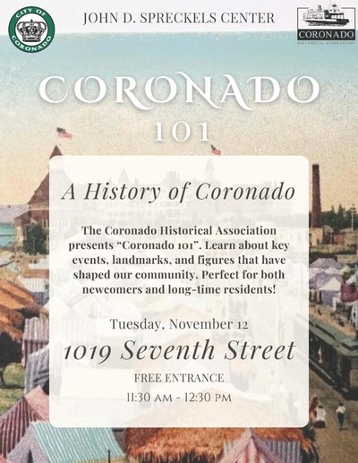 Coronado 101 at the Spreckels Center