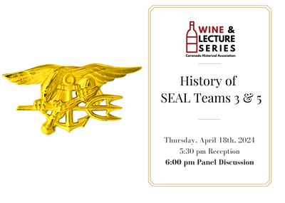 Wine & Lecture: The History of  SEAL Team 3 & 5