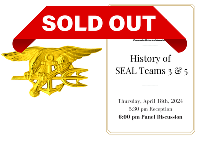 SOLD OUT -  Wine & Lecture: The History of  SEAL Team 3 & 5