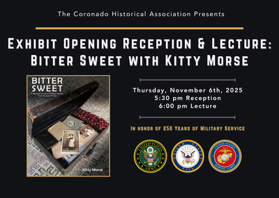 Exhibit Opening Reception & Lecture: Bitter Sweet with Kitty Morse