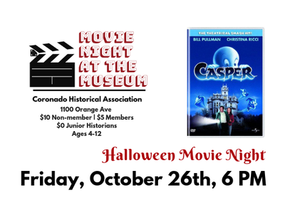 Movie at the Museum: Halloween Edition!