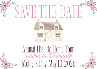 Save The Date: 2026 Historic Home Tour