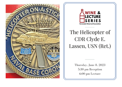Wine & Lecture: Vietnam Rescue: Honoring Medal of Honor Winner CDR Clyde E. Lassen, USN (Ret.)