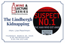 Wine & Lecture: The Lindbergh Kidnapping  featured image