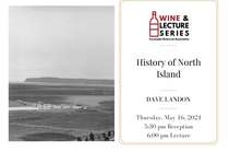 Wine & Lecture: History of North Island with Dave Landon featured image