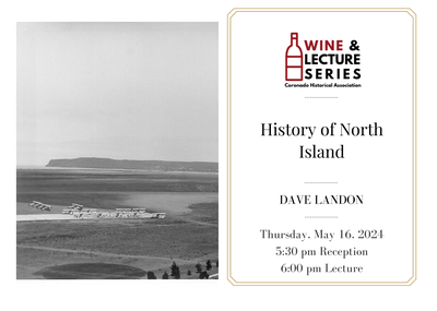 Wine & Lecture: History of North Island with Dave Landon
