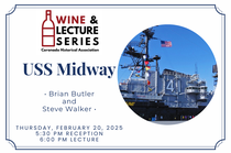 Wine & Lecture: USS Midway featured image