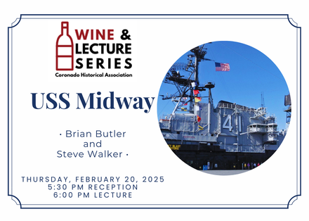 Wine & Lecture: USS Midway featured image