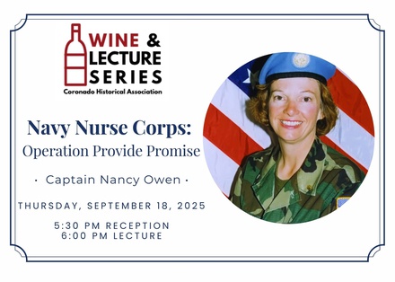 Wine & Lecture: Navy Nurse Corps featured image
