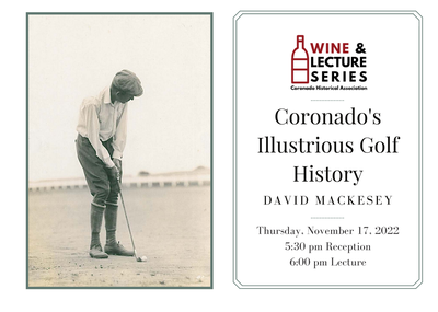 Wine & Lecture: Coronado's Golf History